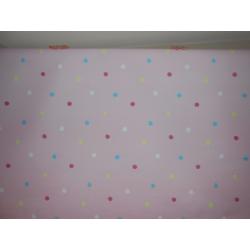 Girls Bedroom Pink Black-out roller blind