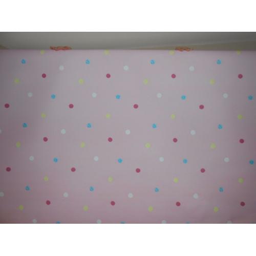 Girls Bedroom Pink Black-out roller blind