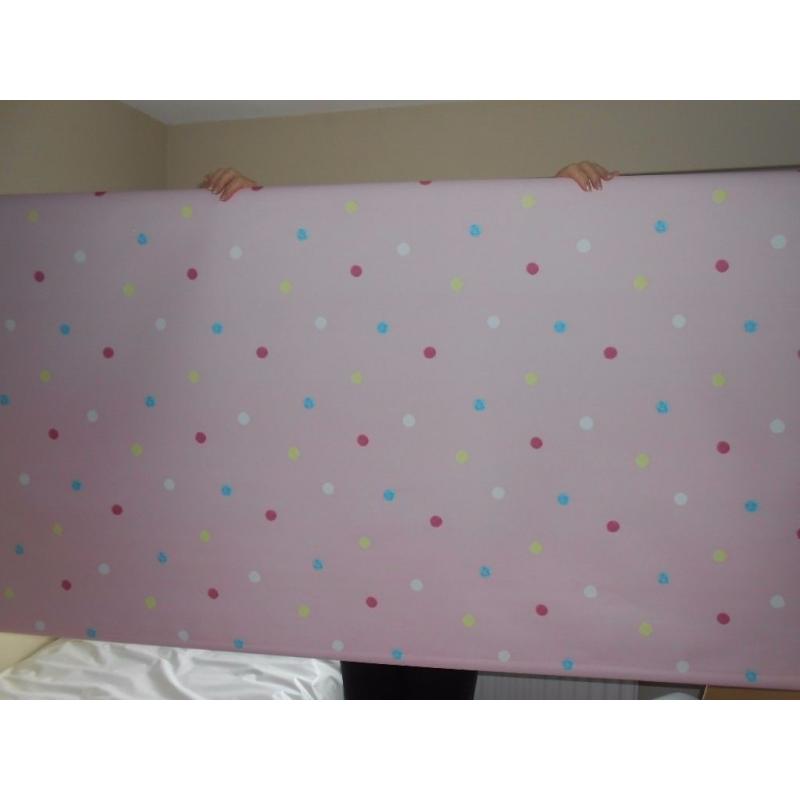 Girls Bedroom Pink Black-out roller blind