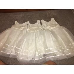 Wedding Flower girl dresses. Next ages 3,5,6