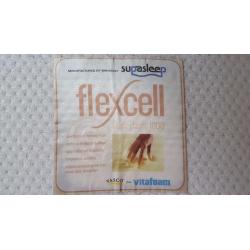 KING SIZE FlexCell Visco-elastic 1000 Memory Foam Mattress