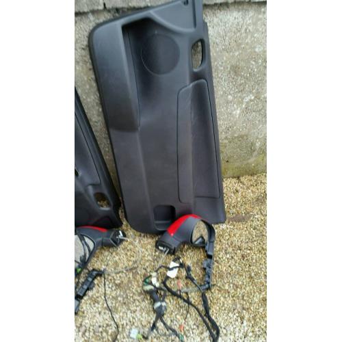 Peugeot 207 Front door cards and accessories.