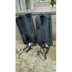 Peugeot 207 Front door cards and accessories.