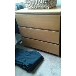 3 drawer chest