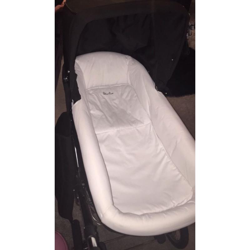 Silver cross pram & car seat with isofix