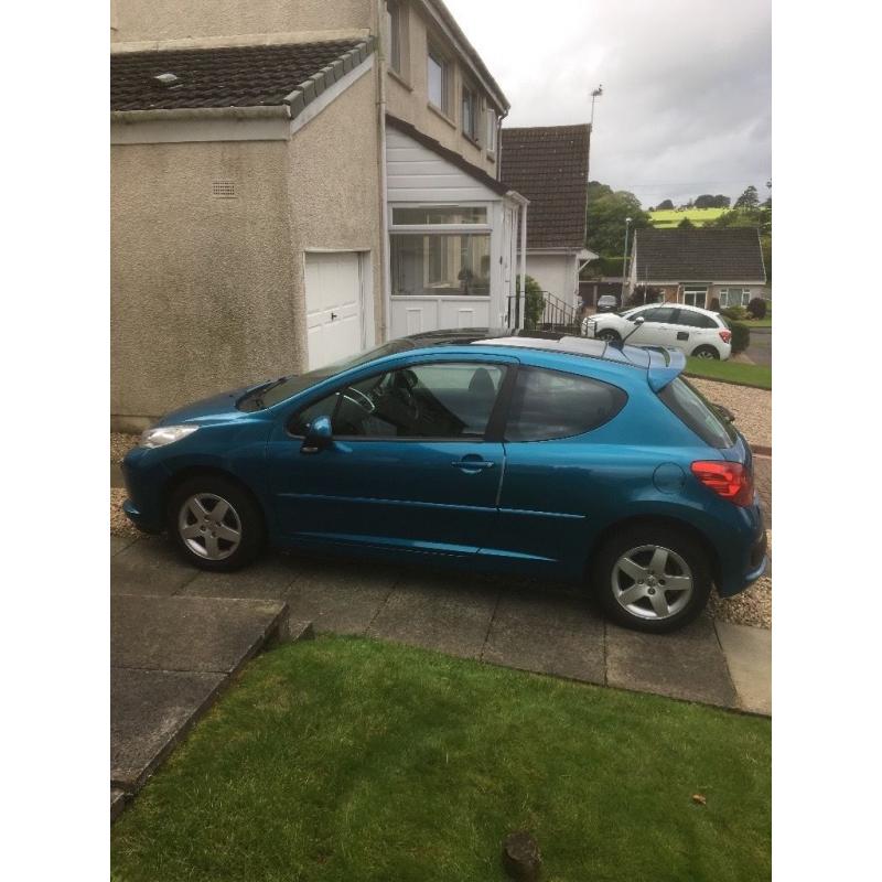 December 2008 Peugeot 207 1.4 sport --one lady owner from new