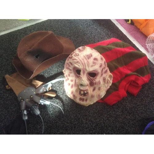 Freddie dressing up