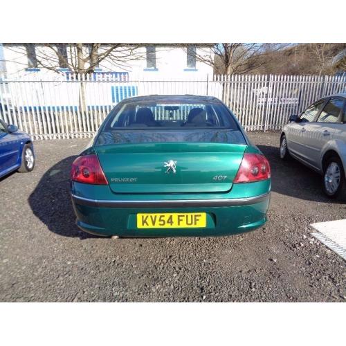 2004 PEUGEOT407 SE 2.0 4 DOOR SALOON 67,000 MILES 1 OWNER FROM NEW MOT TILL: 21/08/17 GOOD CONDITION