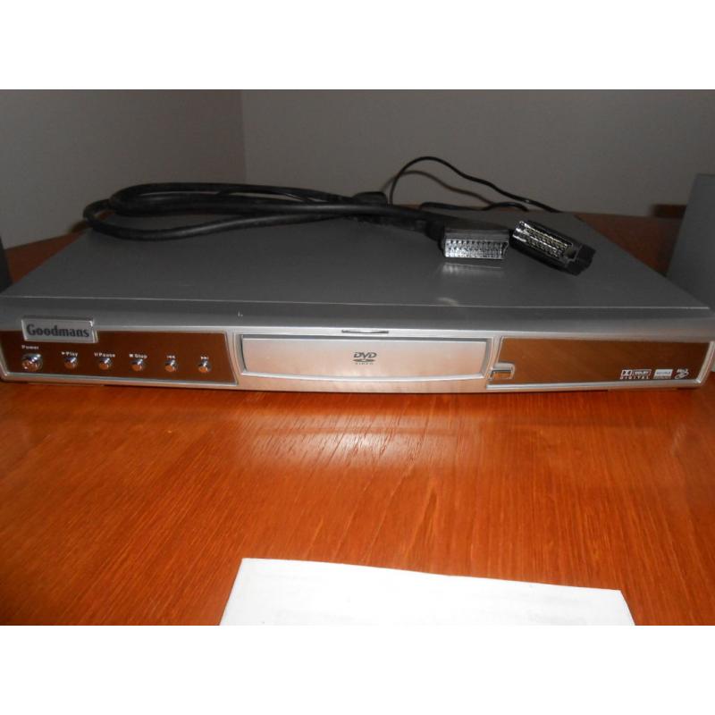 Goodmans DVD Player and Home Theatre Amplifier Audio System with 75 watt Sub-Woofer.