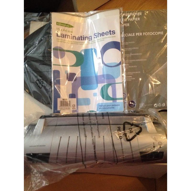 Brand new laminating machine