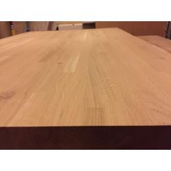 Howdens Solid Wood Worktop Rustic Oak Block 40mm worktop