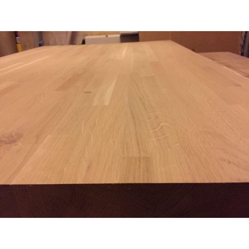 Howdens Solid Wood Worktop Rustic Oak Block 40mm worktop