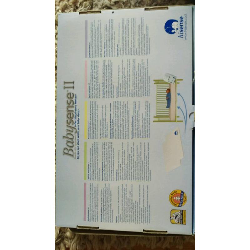 Baby sense II respiratory monitor