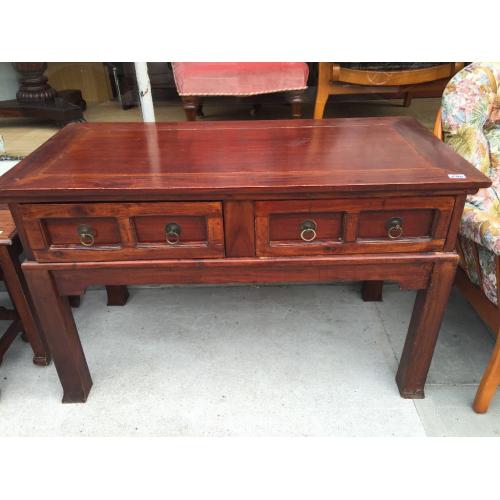 Hall/Living room Console Table . Chunky wood style . Free local delivery