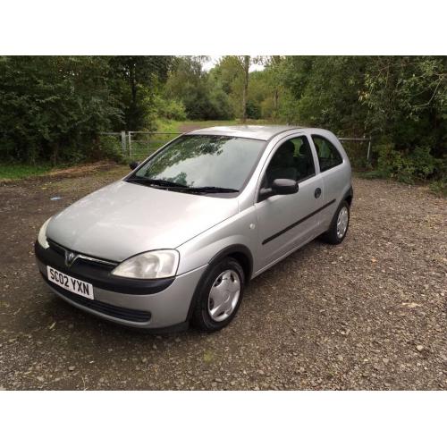 VAUXHALL CORSA 1.2 !!!!!!LOW MILES 63K!!!!!12MONTH MOT!!!