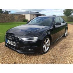 2012 62 AUDI A4 1.8 TFSI S LINE S/S 4D 168 BHP