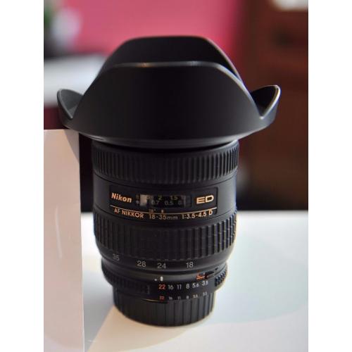 Nikon AF 18-35 f/3.5-4.5 ED wide zoom great condition!