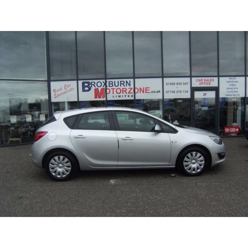 2013 13 VAUXHALL ASTRA 1.2 EXCLUSIV CDTI 5d 95 BHP MOT JUN 2017 **** GUARANTEED FINANCE ****