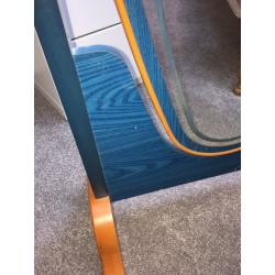 Free standing, full length, swivel mirror