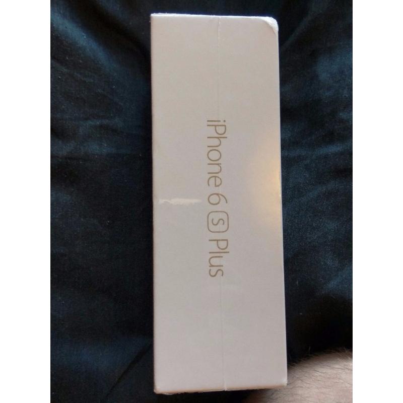 Apple Iphone 6s plus, brand new in original sealed box, 64gb, Gold, locked to Vodafone