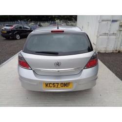 VAUXHALL ASTRA DESIGN CDTI 1910cc 2007 SILVER 5 DOOR 70,000 MILES* 12 MONTHS M.O.T *GOOD CONDITION*