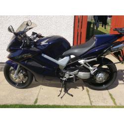 Honda vfr800f a3 v-tec abs 2003 reg 03 mileage 33850