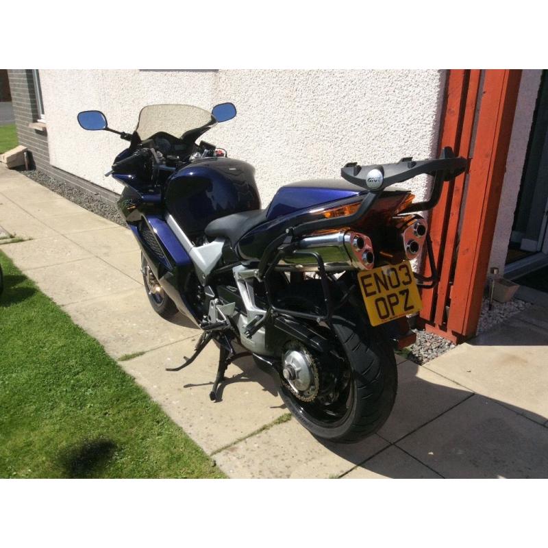 Honda vfr800f a3 v-tec abs 2003 reg 03 mileage 33850