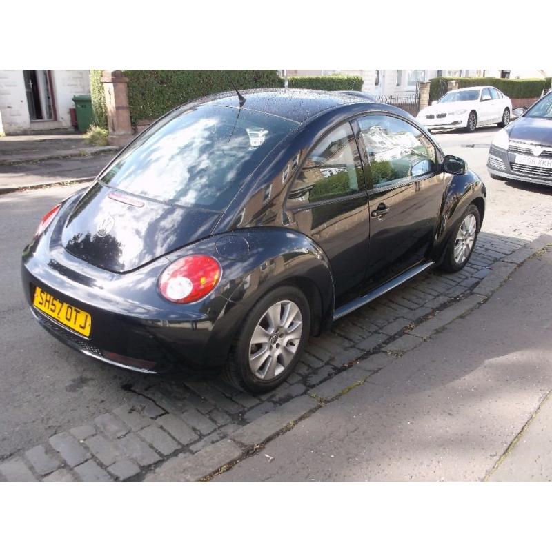 2008 vw beetle 1.4 luna 3/door hatch black