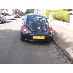 2008 vw beetle 1.4 luna 3/door hatch black