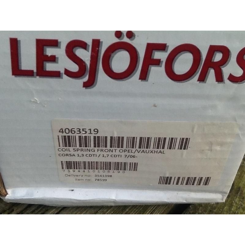 Corsa cdti front coil springs