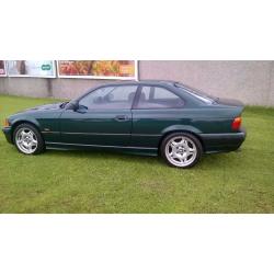 RARE BMW 323i COUPE 2.5 PERTOL, GENUINE M-SPORT BITS, DRIFT CAR?