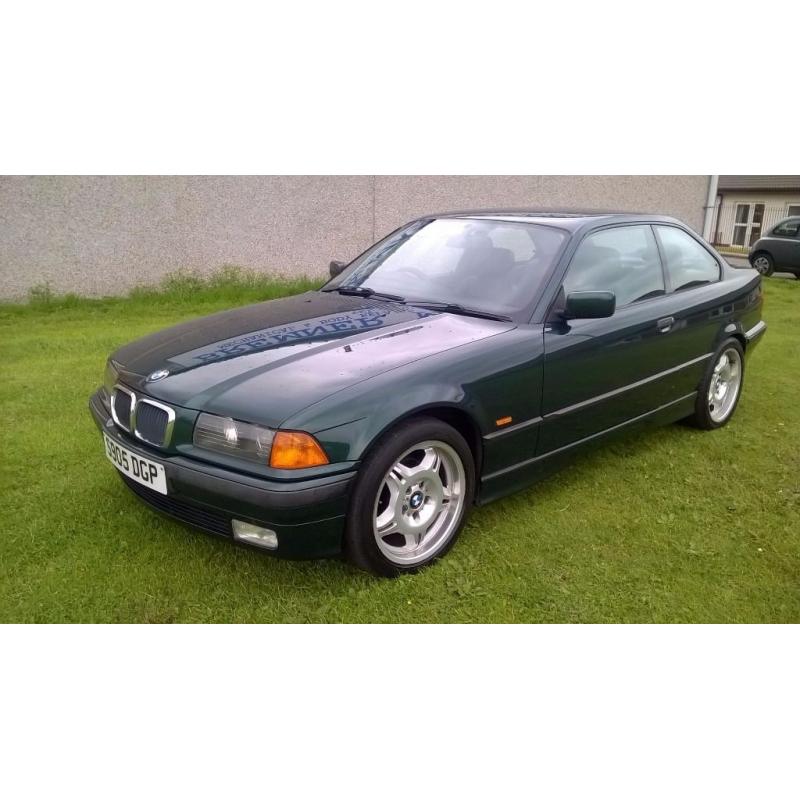 RARE BMW 323i COUPE 2.5 PERTOL, GENUINE M-SPORT BITS, DRIFT CAR?