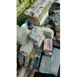 Free rubble and firewood