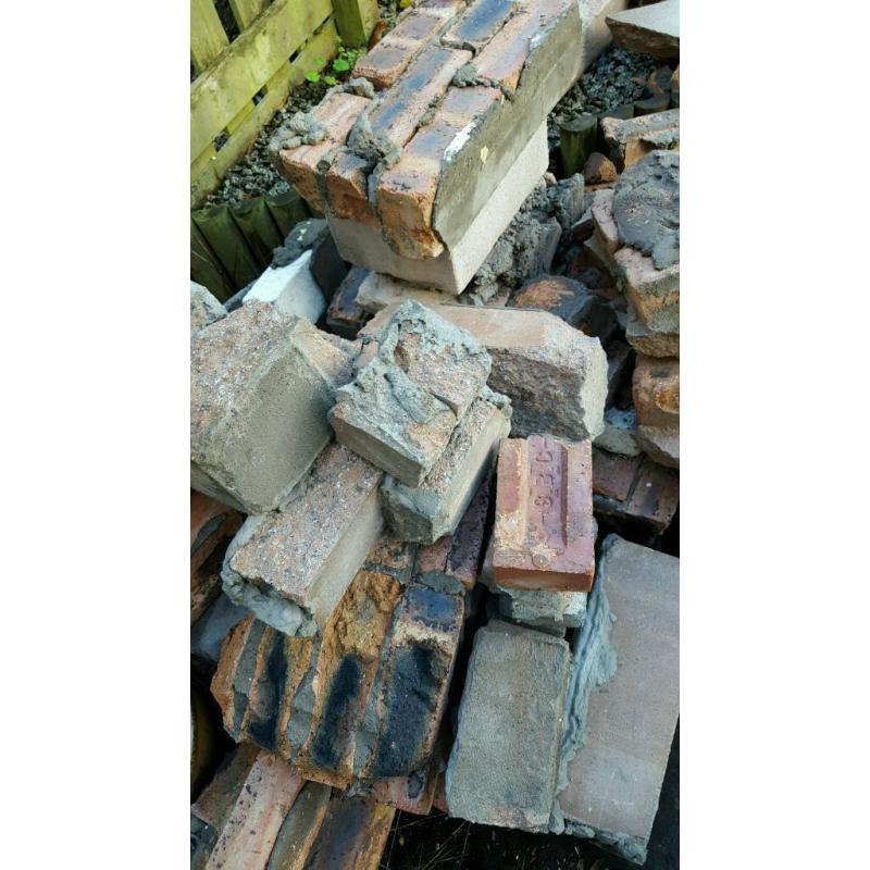 Free rubble and firewood