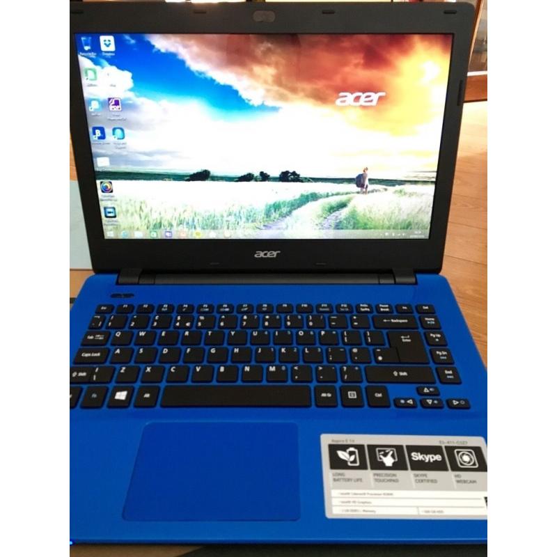 Acer Aspire Windows 8.1 with Bing. 14" HD + Cine Crystal LED LCD. Intel Celeron 2.16 GHz