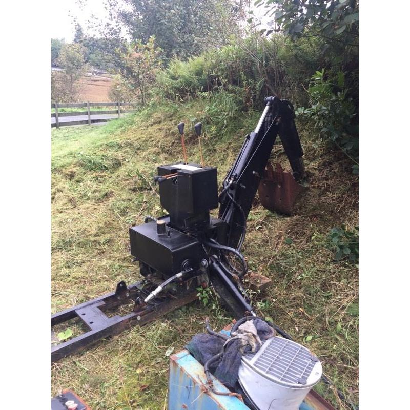 Compact tractor Back Hoe