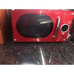Red kitchen appliances & accessories