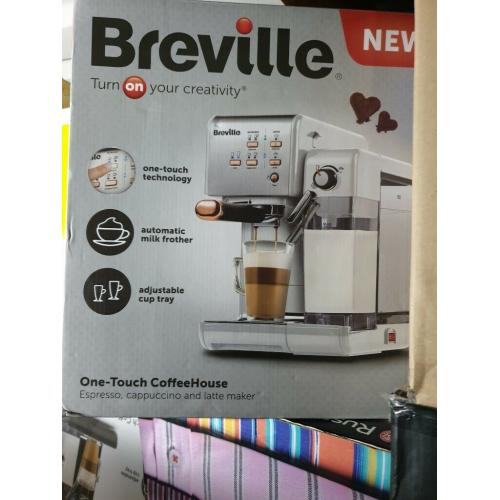 New BREVILLE One-Touch Coffee Machine VCF109 smeg krups Nescaf Dolce