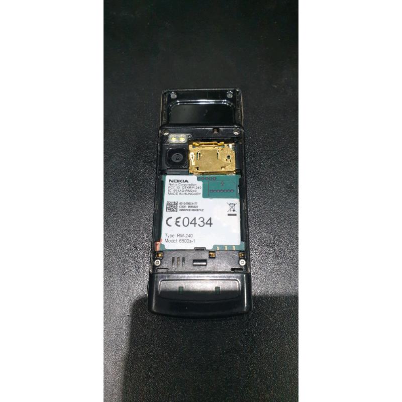 Nokia 6500S Not working for parts