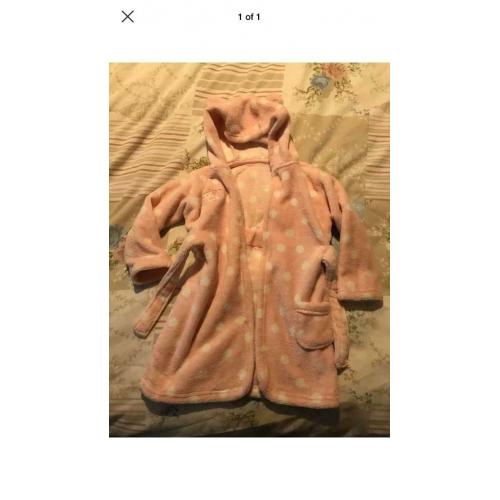 12-18 months dressing gown