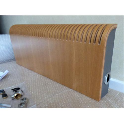 Energy Saver Low-H2O Radiator 30 x 80cm, Oak Knockonwood & Jaga TRV