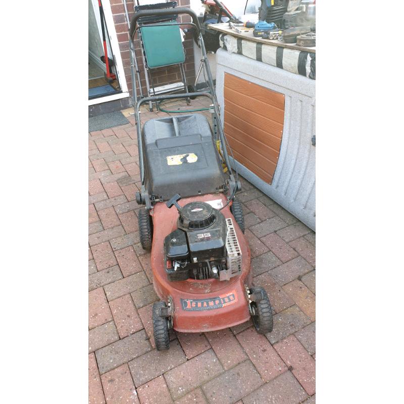 Cheap Cheerfull petrol lawnmower