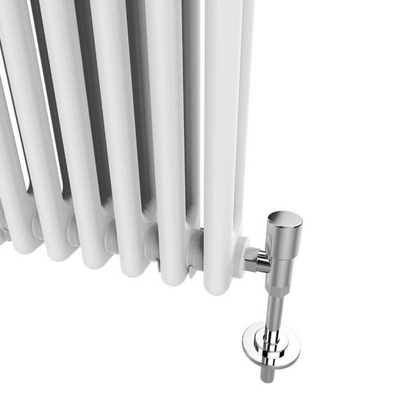 +SALE+ 1800x470mm White 2 Column Vertical Traditional Radiator