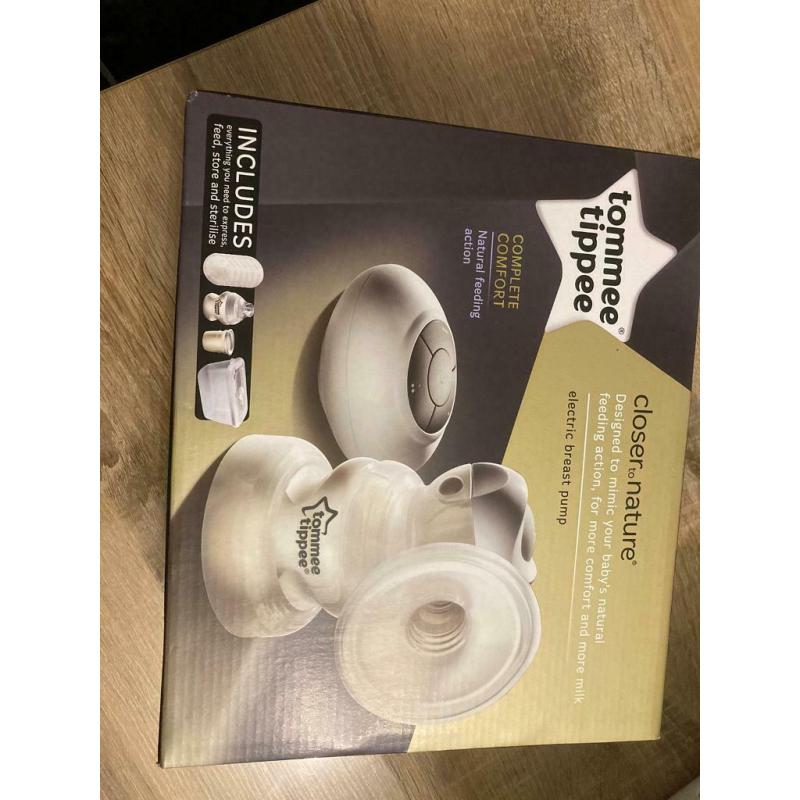 Electric breast pump