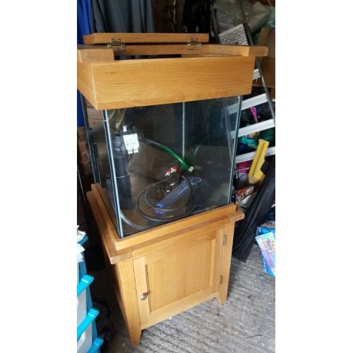 155L Aqua Oak fish tank