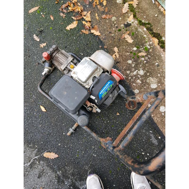Honda petrol pressure washer