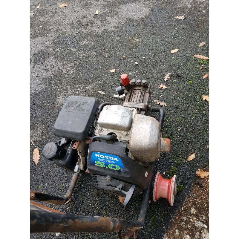 Honda petrol pressure washer