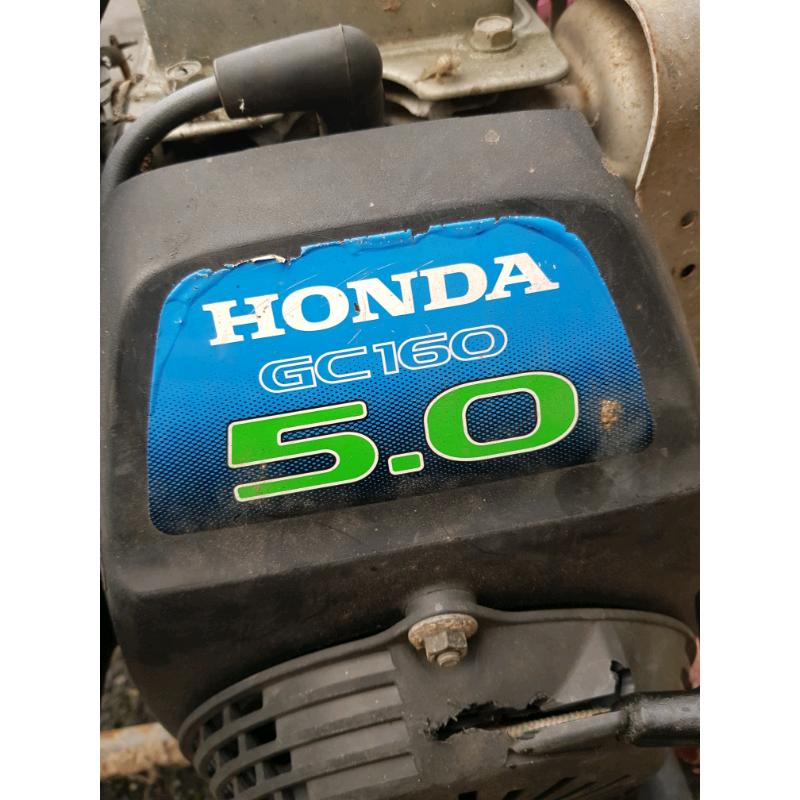 Honda petrol pressure washer