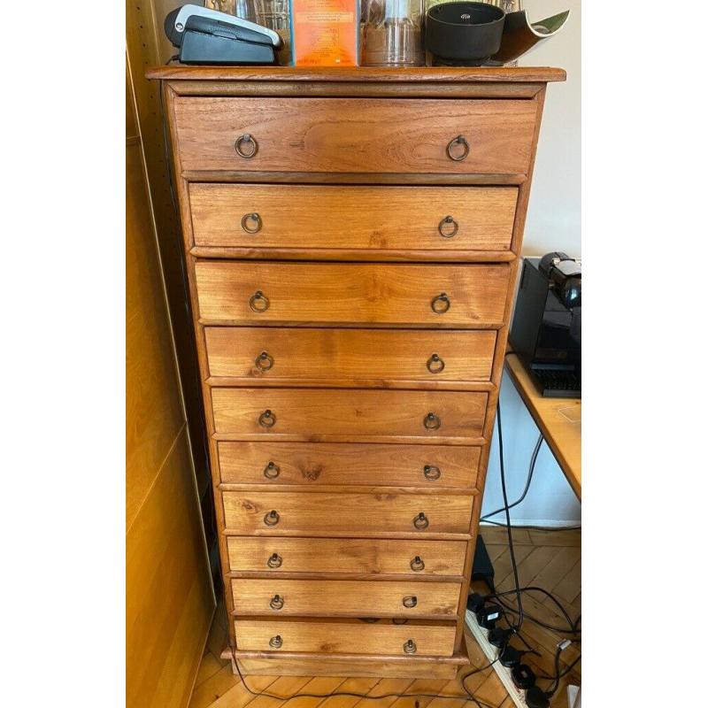 Solid wood medicine cabinet