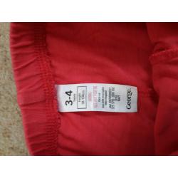 Girls 3-4yrs Pyjama set